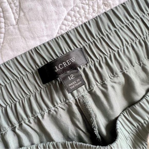 J. Crew - Eco Cupro Jogger Pant - Slate Green - Picture 7 of 11